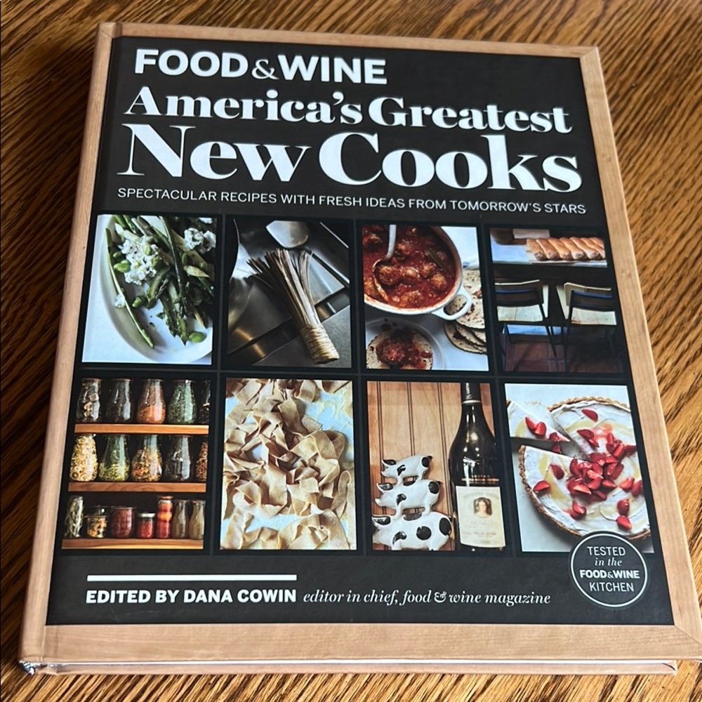 America's Greatest New Cooks Cookbook - Brown Cover